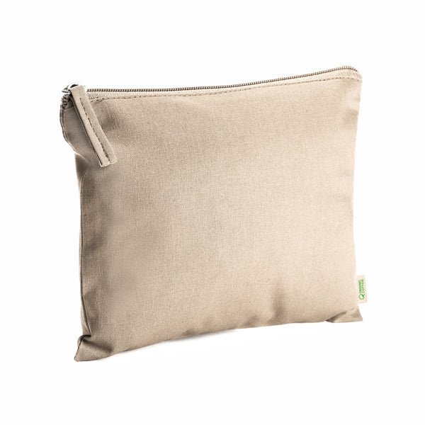 Stamina Delphis organic cotton toiletry bag, ready for logo printing