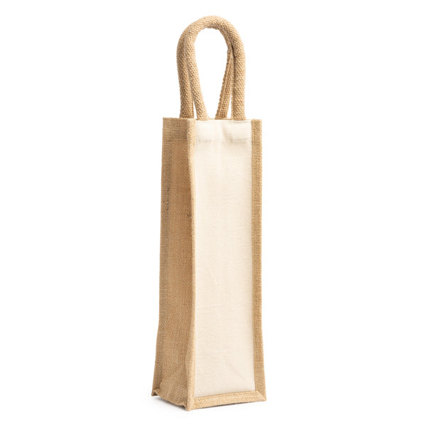 Stamina Belona laminated jute and cotton tote bag, ready for logo printing