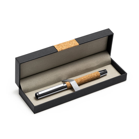 Stamina Suver cork ball pen, ready for logo printing