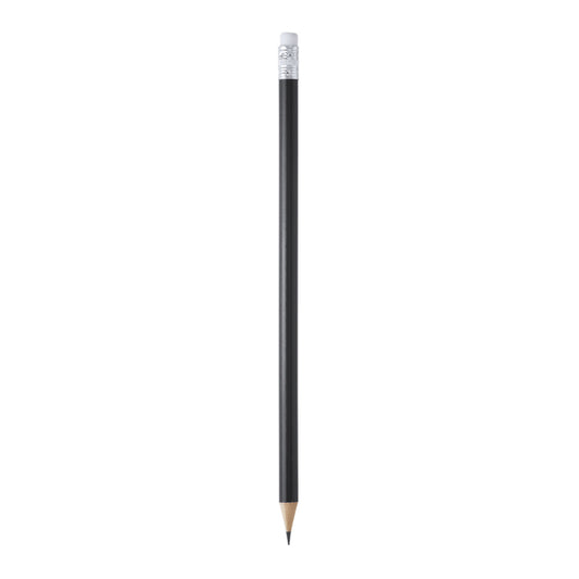 Stamina Couvet wood pen in black, ready for logo printing