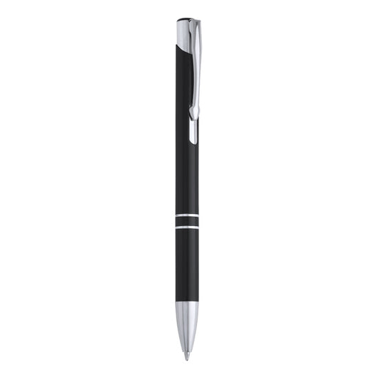 Stamina Ardenes ballpoint pen in black, ready for logo printing