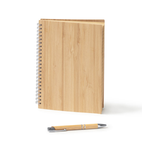 Stamina Gala A5 bamboo notebook A5, ready for laser engraving