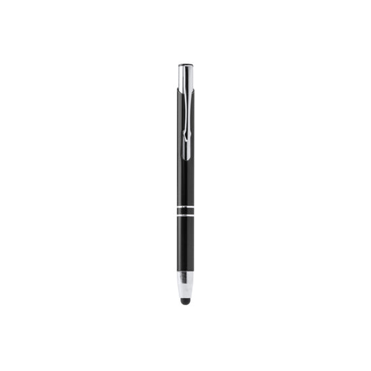 Stamina Kruger aluminium ball pen in black, ready for logo printing