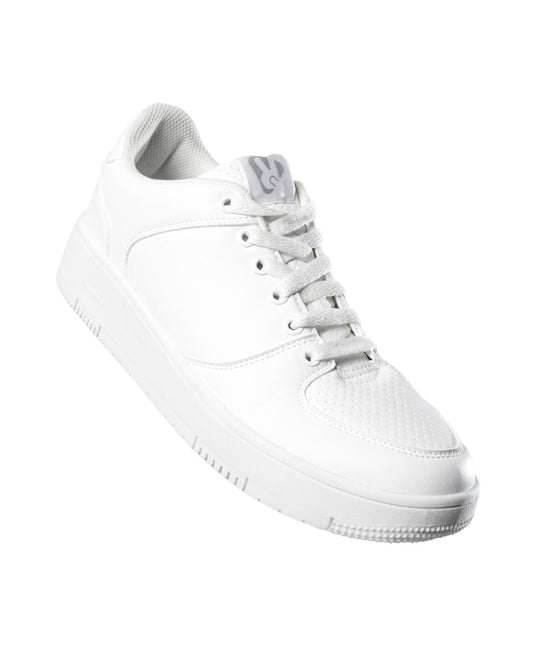 Roly WRK Baylor unisex work trainers in white, alternative view, ready for logo printing or embroidery