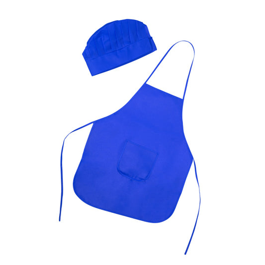 Stamina Jamie non-woven colour apron in royal blue, ready for logo printing