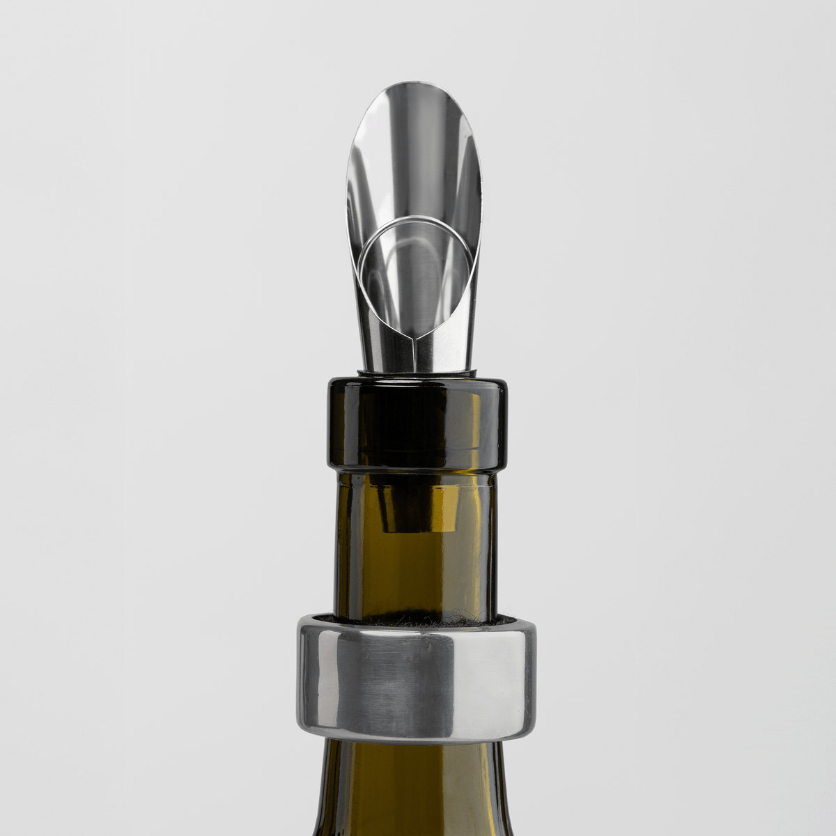 Essex Stainless Steel & FSC Wood Wine Accessory Gift Set promotional kitchen accessory in wood printed with your company logo