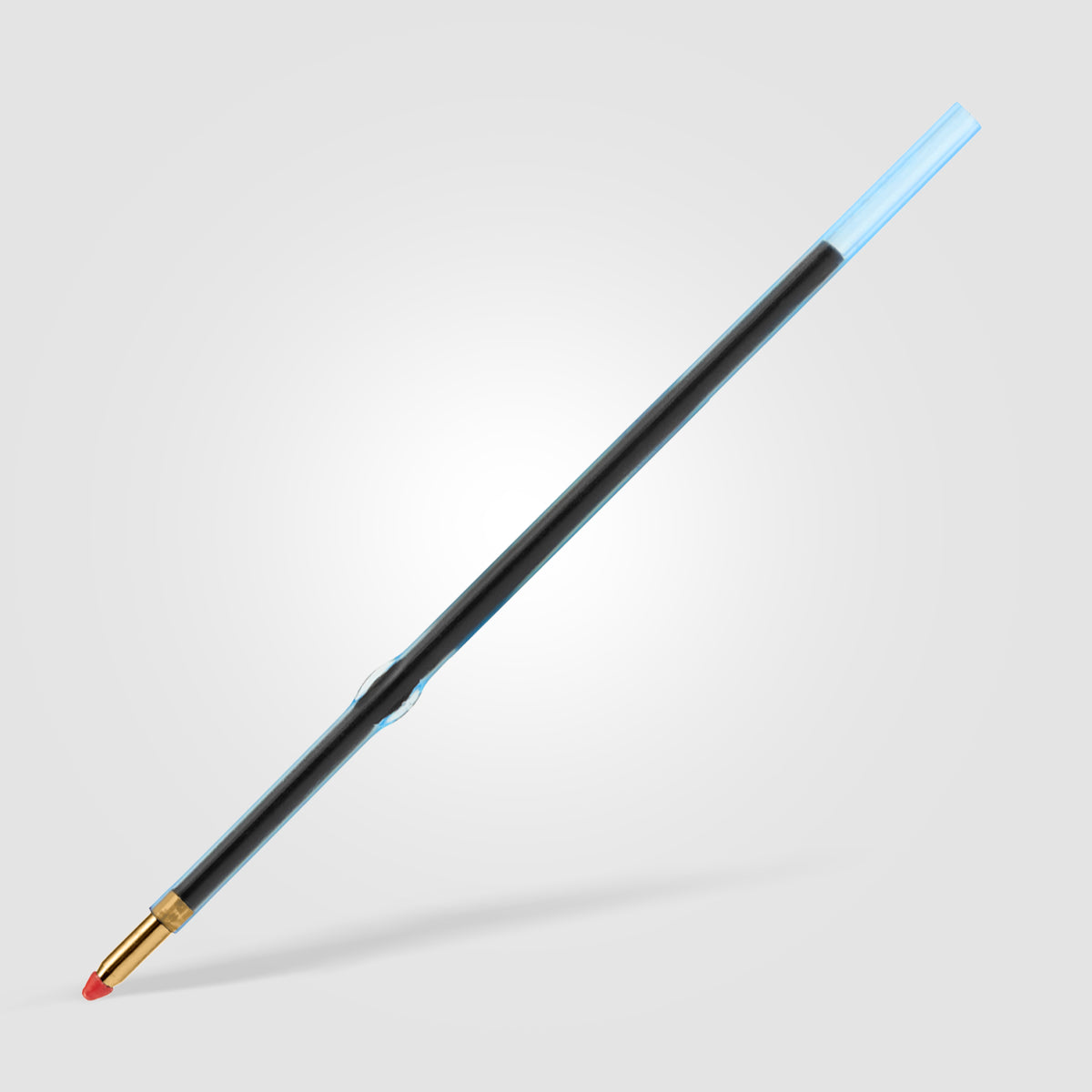 Prince Pen Ink Refill promotional pen in clear printed with your company logo
