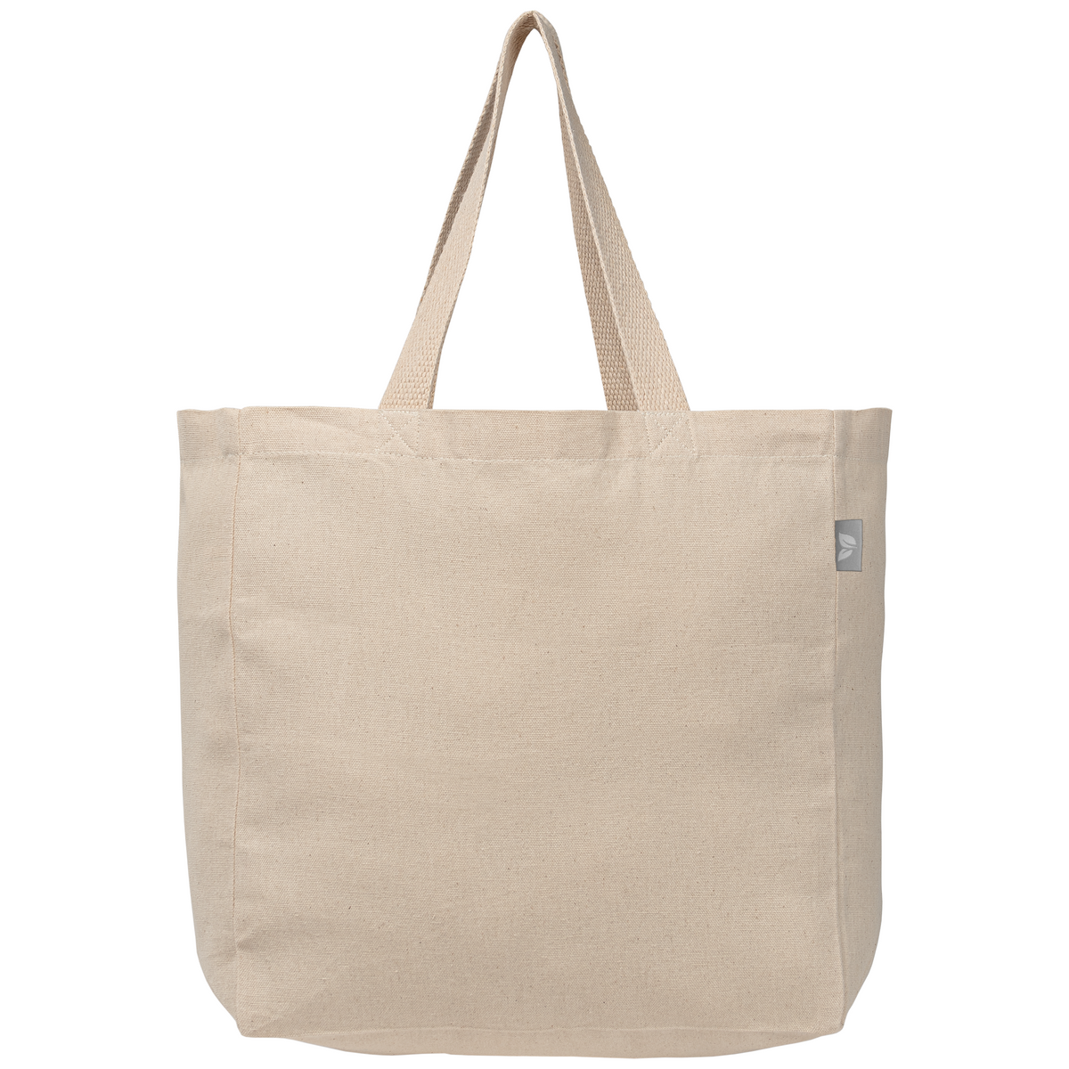Toronto promotional tote bag in natural printed with your company logo