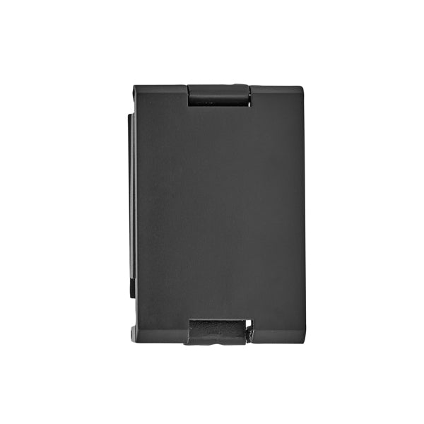 Stamina Sherlock plastic magnifier in black, ready for logo printing