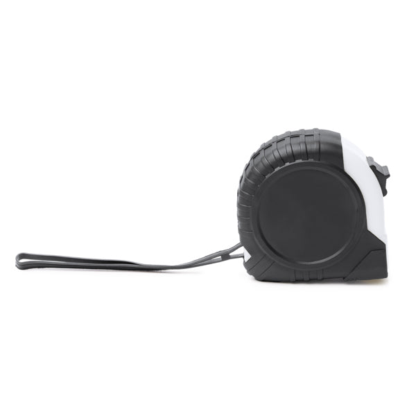 Stamina Rivet aBS plastic with a tape measure in white, ready for logo printing
