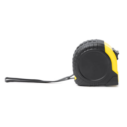 Stamina Rivet aBS plastic with a tape measure in yellow, ready for logo printing
