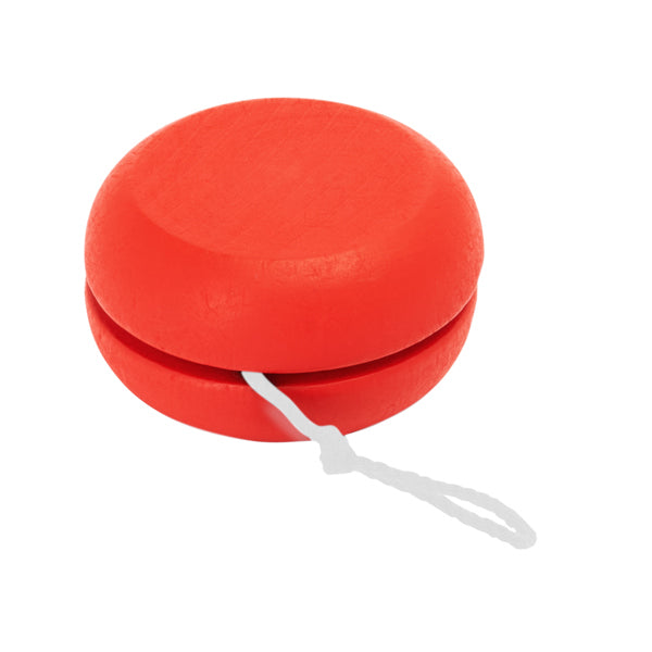 Stamina Rosko wood game in red, ready for logo printing