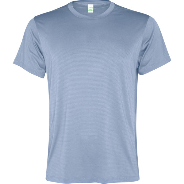 Roly Slam men's T-shirt in zen blue, ready for logo printing or embroidery
