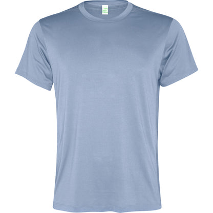 Roly Slam men's T-shirt in zen blue, ready for logo printing or embroidery