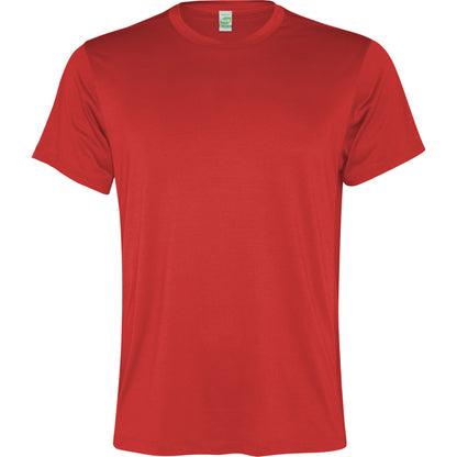 Roly Slam men's T-shirt in red, ready for logo printing or embroidery