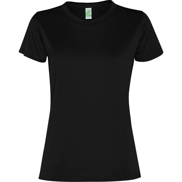 Roly Slam Woman women's T-shirt in black, ready for logo printing or embroidery