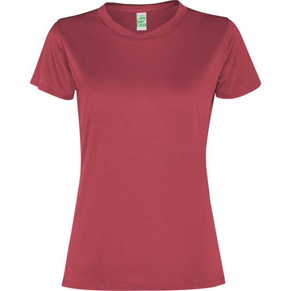 Roly Slam Woman women's T-shirt in berry red, ready for logo printing or embroidery