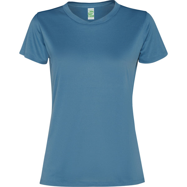 Roly Slam Woman women's T-shirt in storm blue, ready for logo printing or embroidery