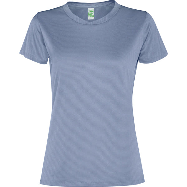 Roly Slam Woman women's T-shirt in zen blue, ready for logo printing or embroidery