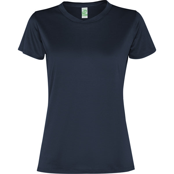 Roly Slam Woman women's T-shirt in navy blue, ready for logo printing or embroidery