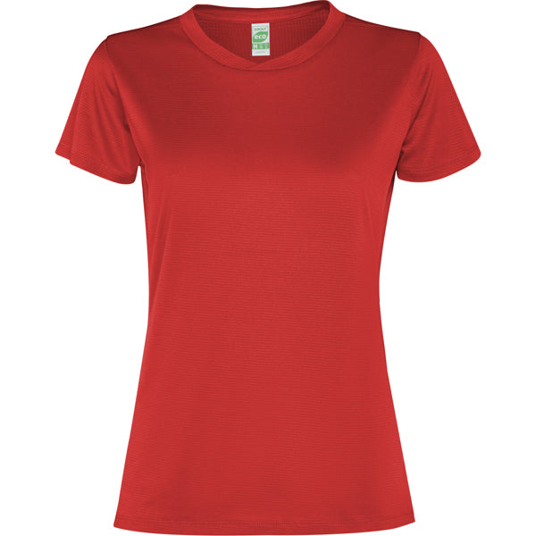 Roly Slam Woman women's T-shirt in red, ready for logo printing or embroidery