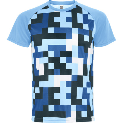 Roly Ventor unisex T-shirt in sweet blue, ready for logo printing or embroidery