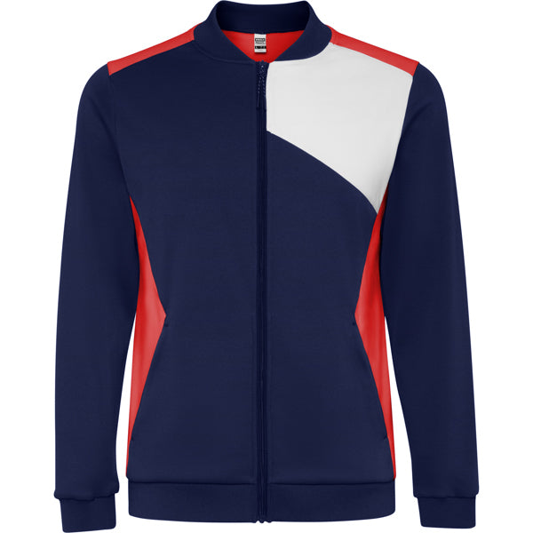 Roly Leros men's jacket in red/navy blue, ready for logo printing or embroidery