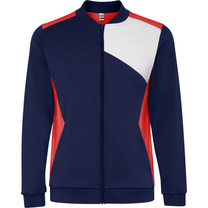 Roly Leros men's jacket in red/navy blue, ready for logo printing or embroidery