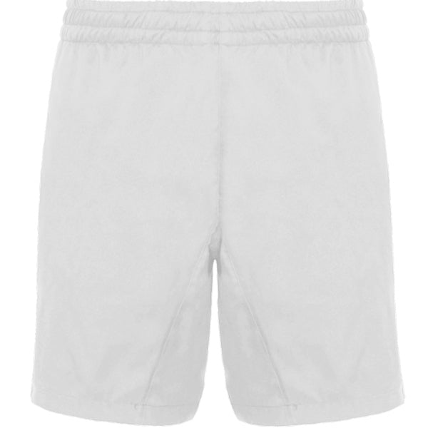 Roly Andy men's shorts in white, ready for logo printing or embroidery