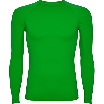 Roly Prime men's T-shirt in fern green, ready for logo printing or embroidery
