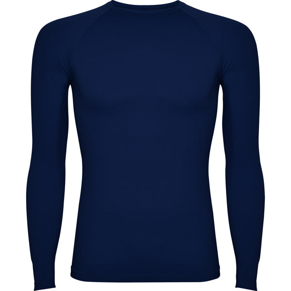 Roly Prime men's T-shirt in navy blue, ready for logo printing or embroidery