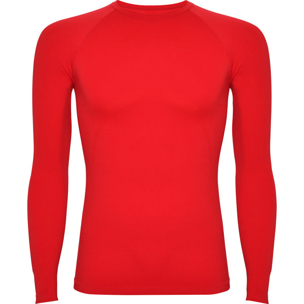 Roly Prime men's T-shirt in red, ready for logo printing or embroidery