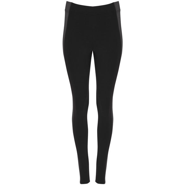 Roly Agia women's leggings in black/ebony, ready for logo printing or embroidery