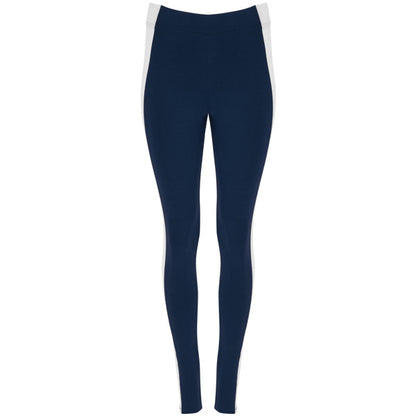 Roly Agia women's leggings in navy blue/white, ready for logo printing or embroidery