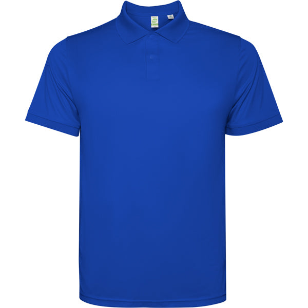 Roly Tormo men's polo shirt in royal blue, ready for logo printing or embroidery