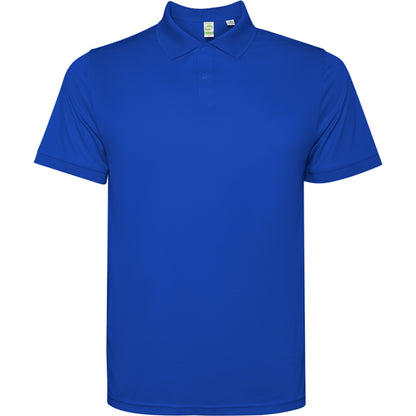 Roly Tormo men's polo shirt in royal blue, ready for logo printing or embroidery
