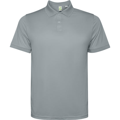 Roly Tormo men's polo shirt in grey, ready for logo printing or embroidery
