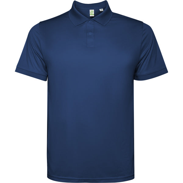 Roly Tormo men's polo shirt in navy blue, ready for logo printing or embroidery