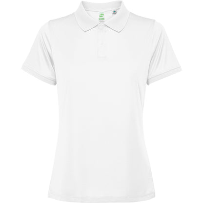 Roly Tormo Woman women's polo shirt in white, ready for logo printing or embroidery