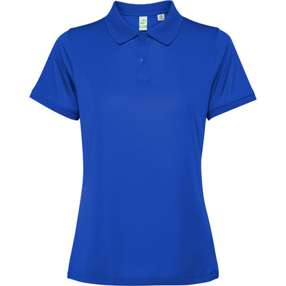 Roly Tormo Woman women's polo shirt in royal blue, ready for logo printing or embroidery
