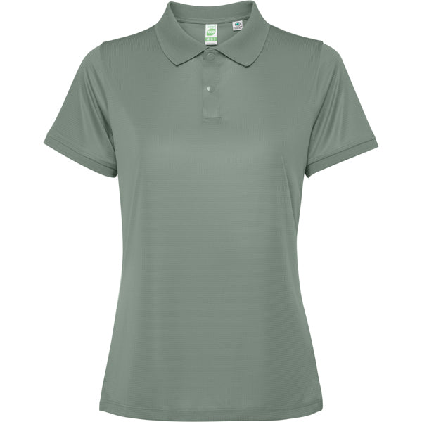 Roly Tormo Woman women's polo shirt in laurel green, ready for logo printing or embroidery