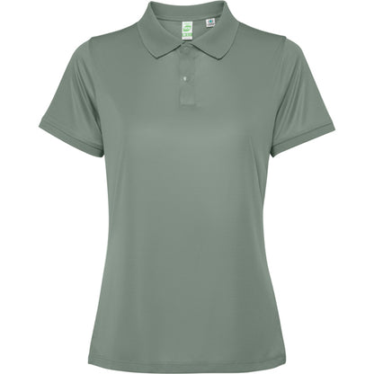 Roly Tormo Woman women's polo shirt in laurel green, ready for logo printing or embroidery