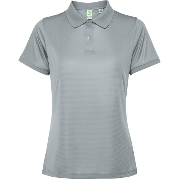 Roly Tormo Woman women's polo shirt in grey, ready for logo printing or embroidery
