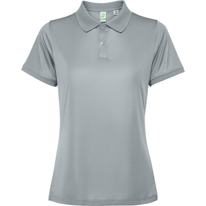Roly Tormo Woman women's polo shirt in grey, ready for logo printing or embroidery