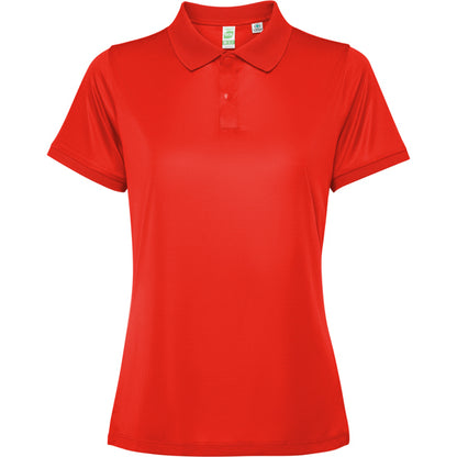 Roly Tormo Woman women's polo shirt in red, ready for logo printing or embroidery