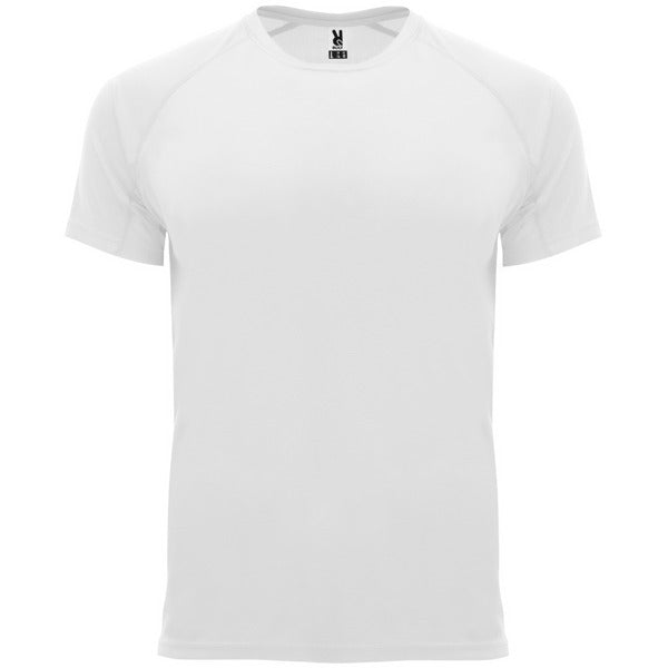 Roly Bahrain men's T-shirt in white, ready for logo printing or embroidery
