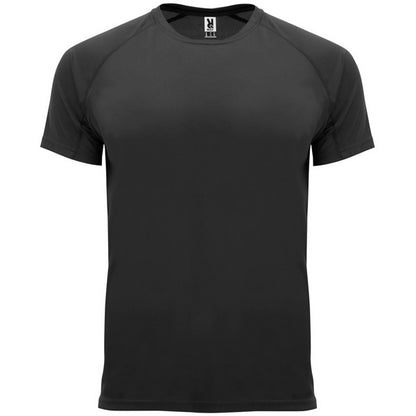 Roly Bahrain men's T-shirt in black, ready for logo printing or embroidery