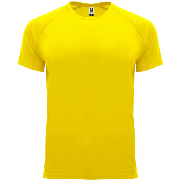 Roly Bahrain men's T-shirt in yellow, ready for logo printing or embroidery