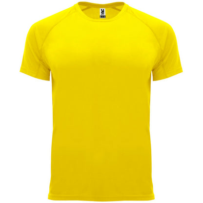 Roly Bahrain men's T-shirt in yellow, ready for logo printing or embroidery