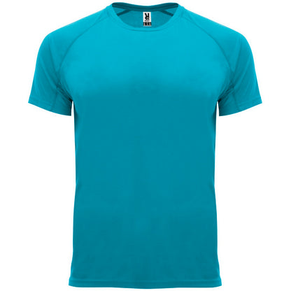 Roly Bahrain men's T-shirt in turquoise, ready for logo printing or embroidery